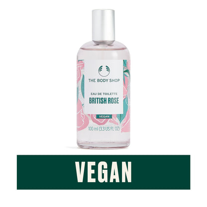 The Body Shop British Rose Eau De Toilette 100ml