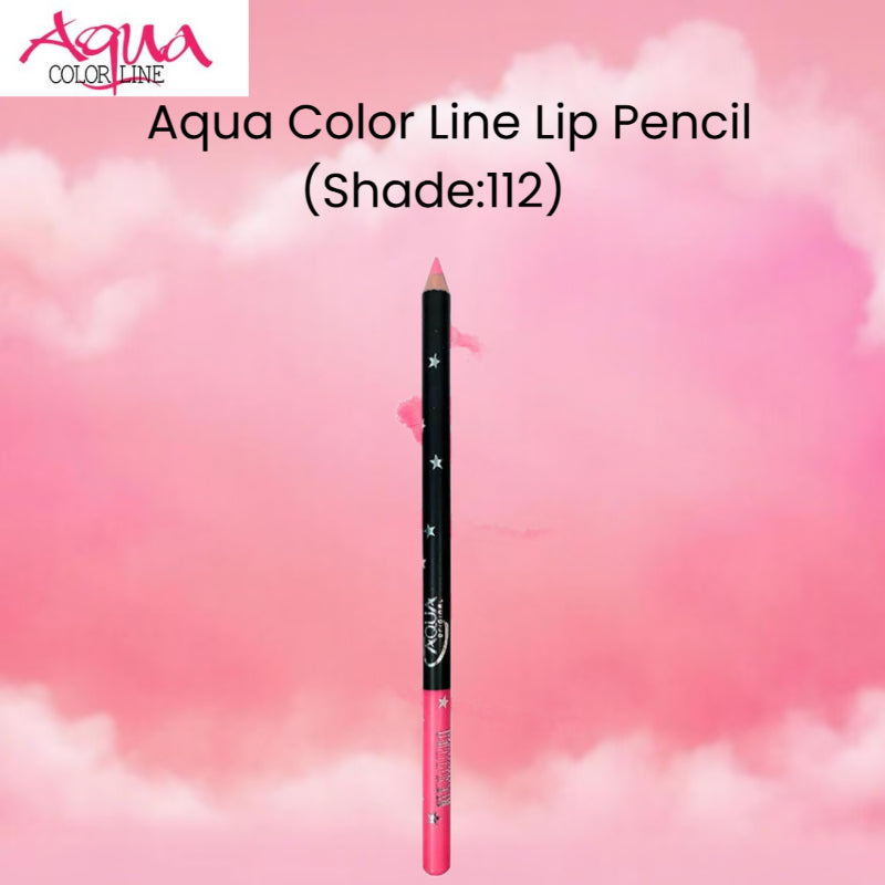 Aqua Color Line Lip Pencil (Shade:112)
