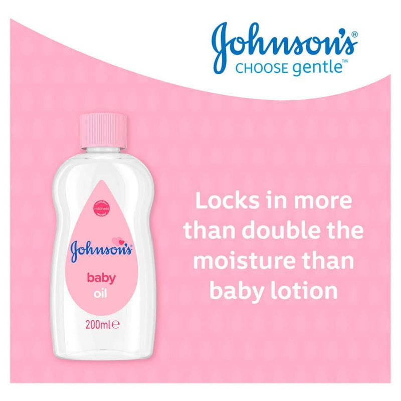 Johnsons Baby Johnson’s Baby Oil 200ml Gentle Moisturizing Care for Soft & Smooth Skin