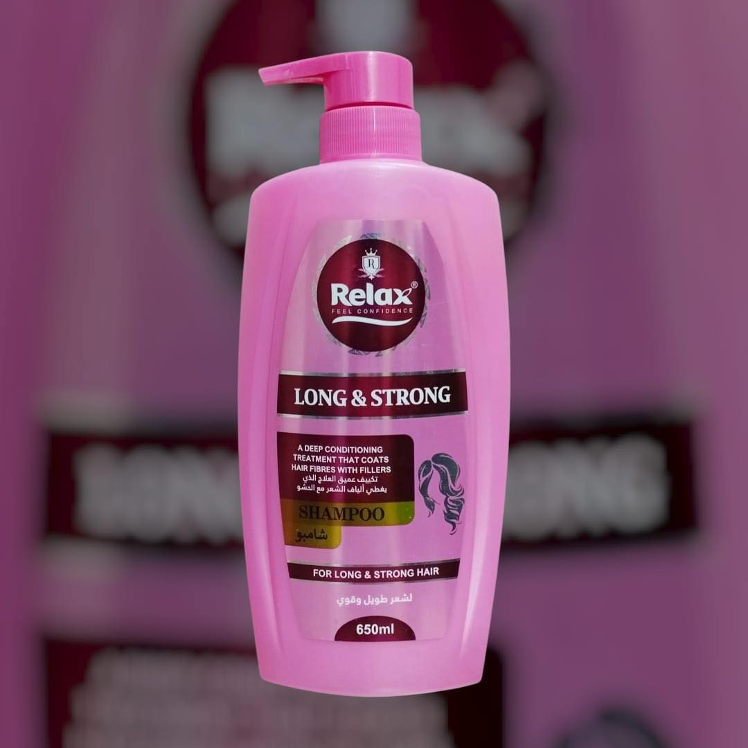 Relax Feel Confident Long & Strong Shampoo 650ml