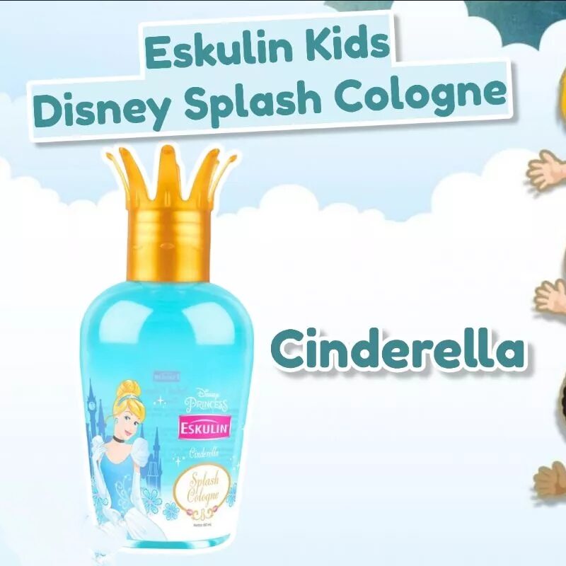 Eskulin Cinderella Splash Crown Cologne 125ml - Long Lasting Sweet Floral Fragrance Body Splash for Women Fresh & Deodorizing