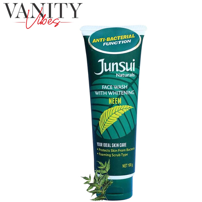 Junsui Naturals Face Wash with Whitening Neem 100gm