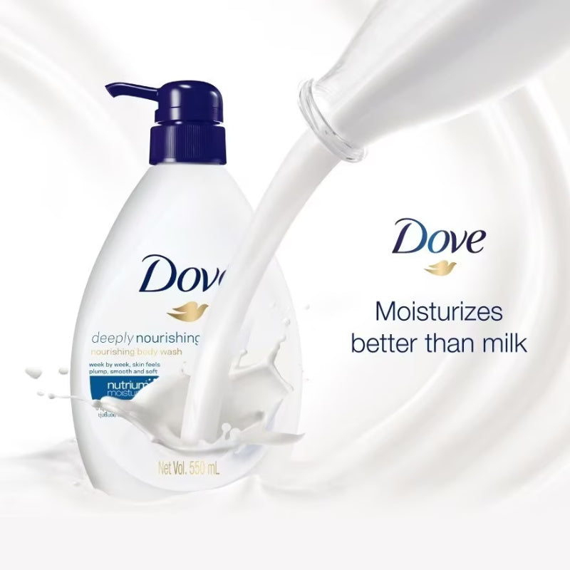 Dove Deeply Nourishing Body Wash 550ml