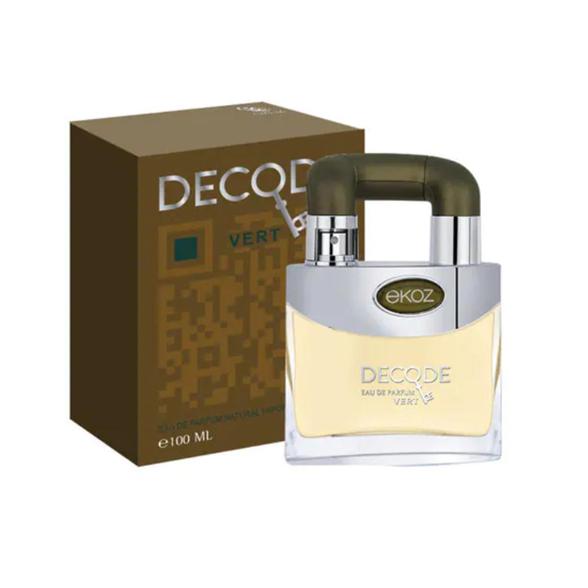 EKOZ Decode Vert Eau de Parfum 100ml for Women