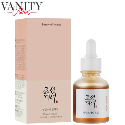 Beauty of Joseon Revive Serum with Ginseng & Snail Mucin 30 ml Firming Care & Skin Renewal (K Beauty)