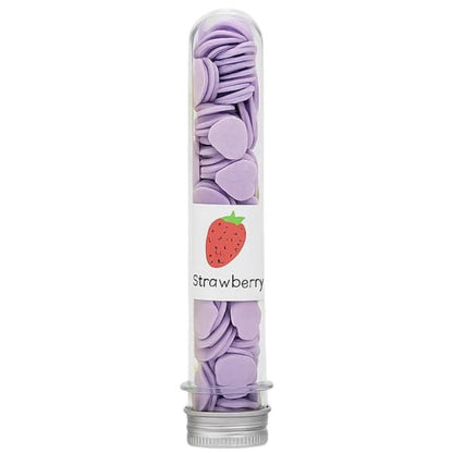 Wink Colorful Paper Craft Fruits Series Strawberry Flavour Travel Soap Strips in Test Tube Jar – Portable Disposable Hand Was