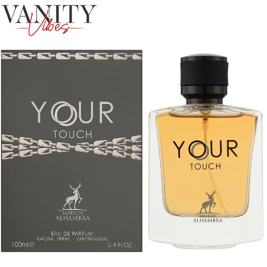 Your Touch Eau De Parfum 100ml by Maison Alhambra  Long-Lasting Warm & Masculine Fragrance