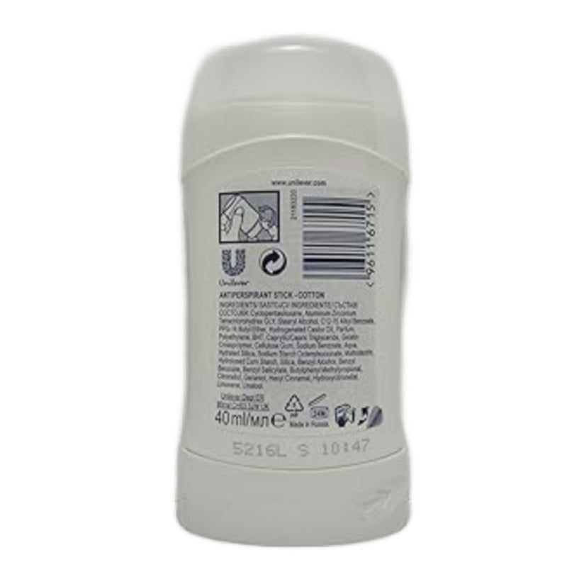 Rexona Women Motion Sense Cotton Dry 48h Anti Perspirant Deodorant Stick 40 ml