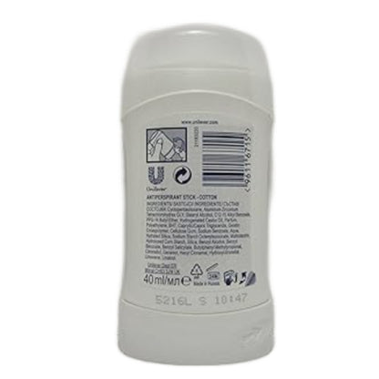 Rexona Women Motion Sense Cotton Dry 48h Anti Perspirant Deodorant Stick 40 ml