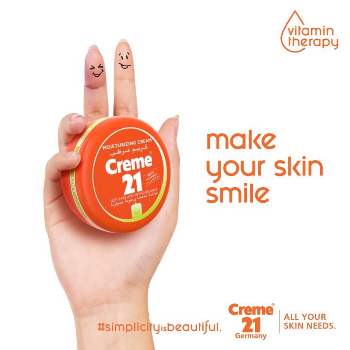Creme 21 Germany Soft Care And Hydro Balance Mosturizing Cream 150ml
