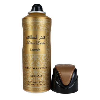 Fakhar Lattafa Pride of Lattafa Extrait Perfumed Deodorant Spray 200 ml Long‑Lasting Premium Fragrance & All‑Day Freshness