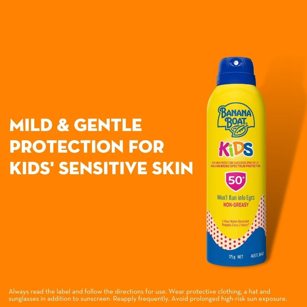 Banana Boat Kids Sunscreen Spray SPF50+ 175G