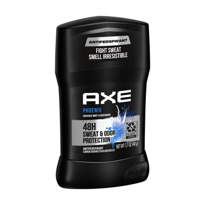 AXE Phoenix Antiperspirant 48H Sweat & Odor Protection Mint & Rosemary Deodorant Stick  For Men 48g