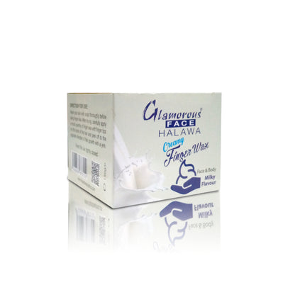 Glamorous Face Finger Wax 150 gm (Milky)