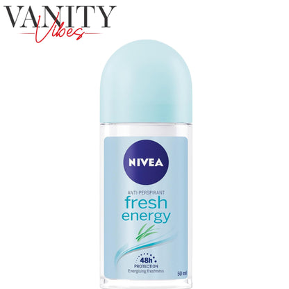 NIVEA Fresh Energy Anti-perspirant Roll-on Deodorant 50ml