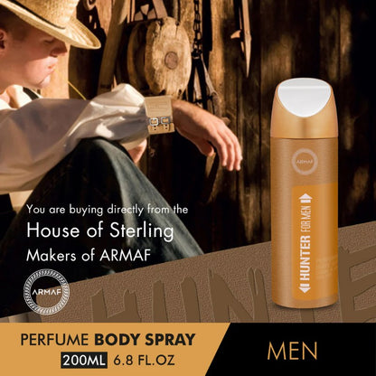 Armaf Hunter Perfume Body Spray 200ML For Men