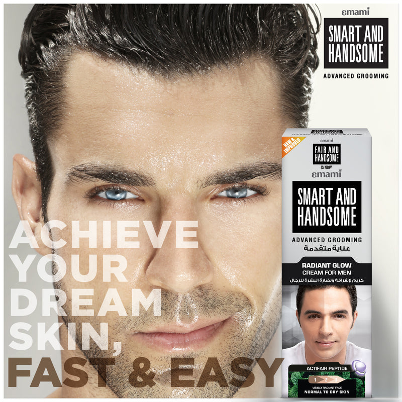 Emami Smart & Handsome Advanced Grooming Radiant Glow Cream 50g