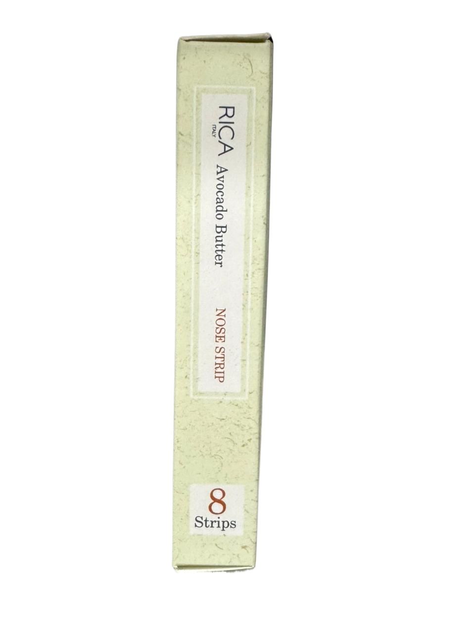 Rica Avocado Butter Nose Strip for Sensitive Skin 8 Strips