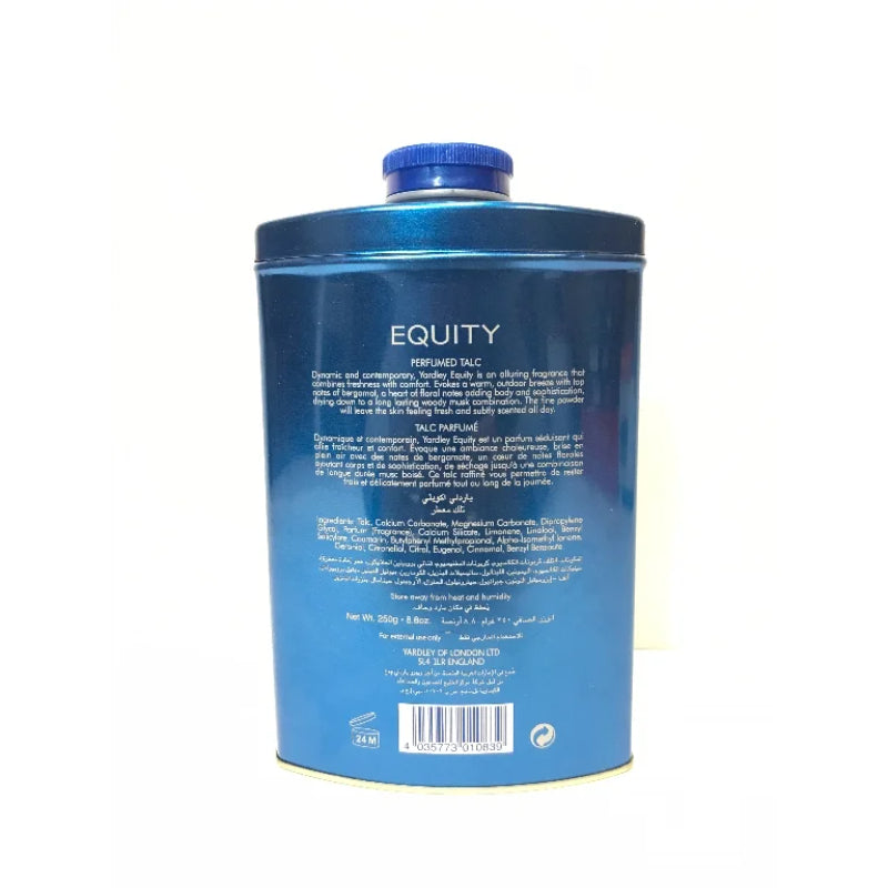 Yardley London Equity Talcum Powder for Men 150g