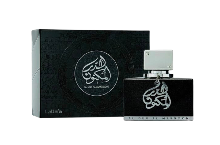 Lattafa Al Dur Al Maknoon Silver Eau de Parfum 100ml - Long Lasting Original Luxury Unisex Fragrance for Men & Women