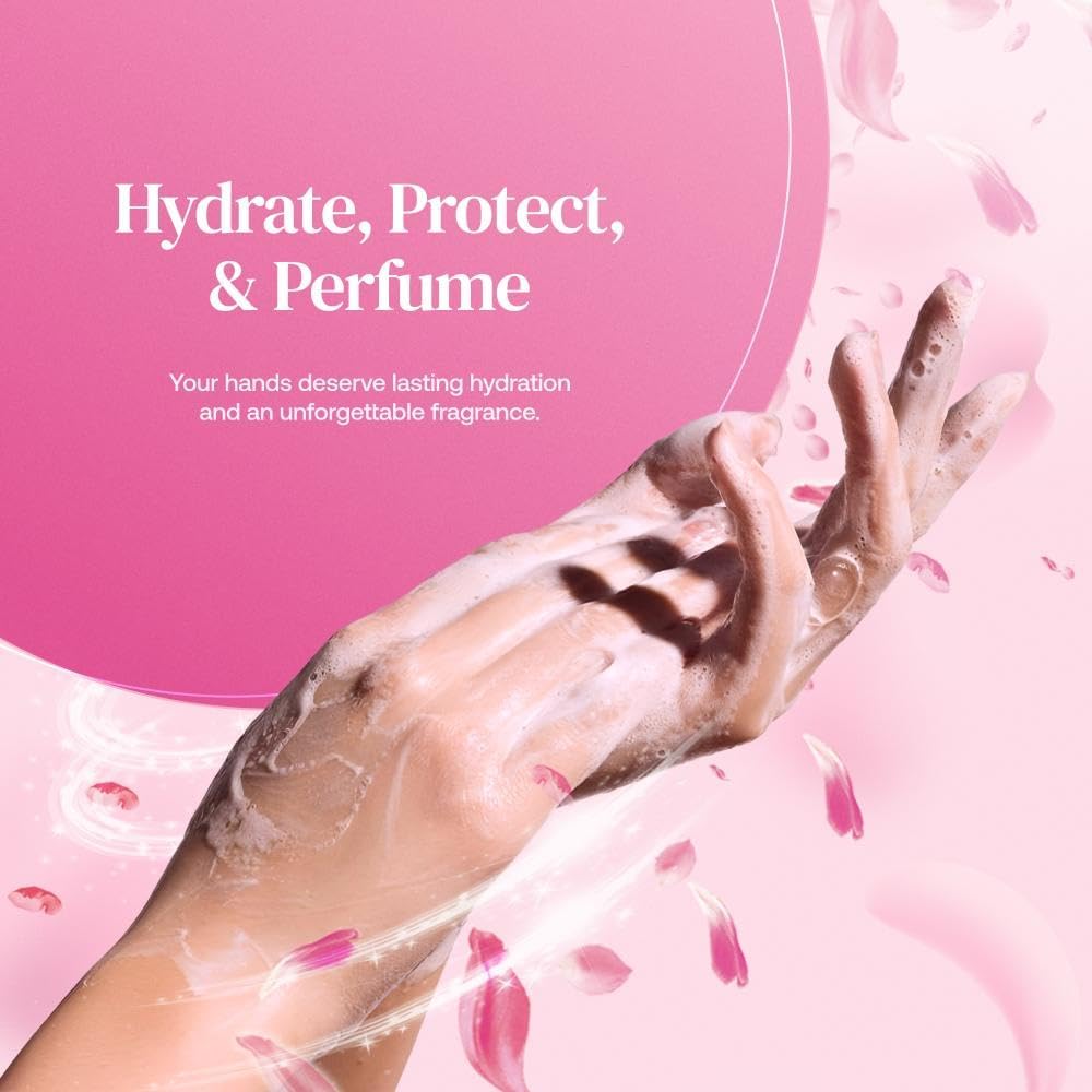 Enchanteur Romantic Hand Wash 250ml – Gentle Cleansing Liquid Soap with Long Lasting Floral Fragrance, Moisturizing Care, Odo