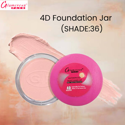 Glamorous Face 4D Foundation Jar (Shade:36)