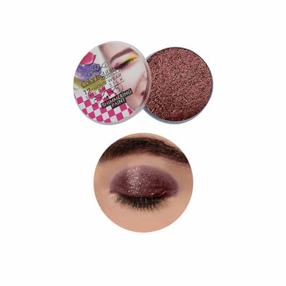 Color Institute Shimmer Eyeshadow . Eye Shimmering Paint (Shade:01) (Luminous Copper)