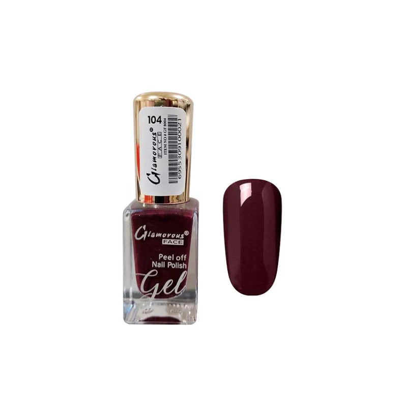 Glamorous Face Gel Peel Off Nail Polish (SHADE 104)