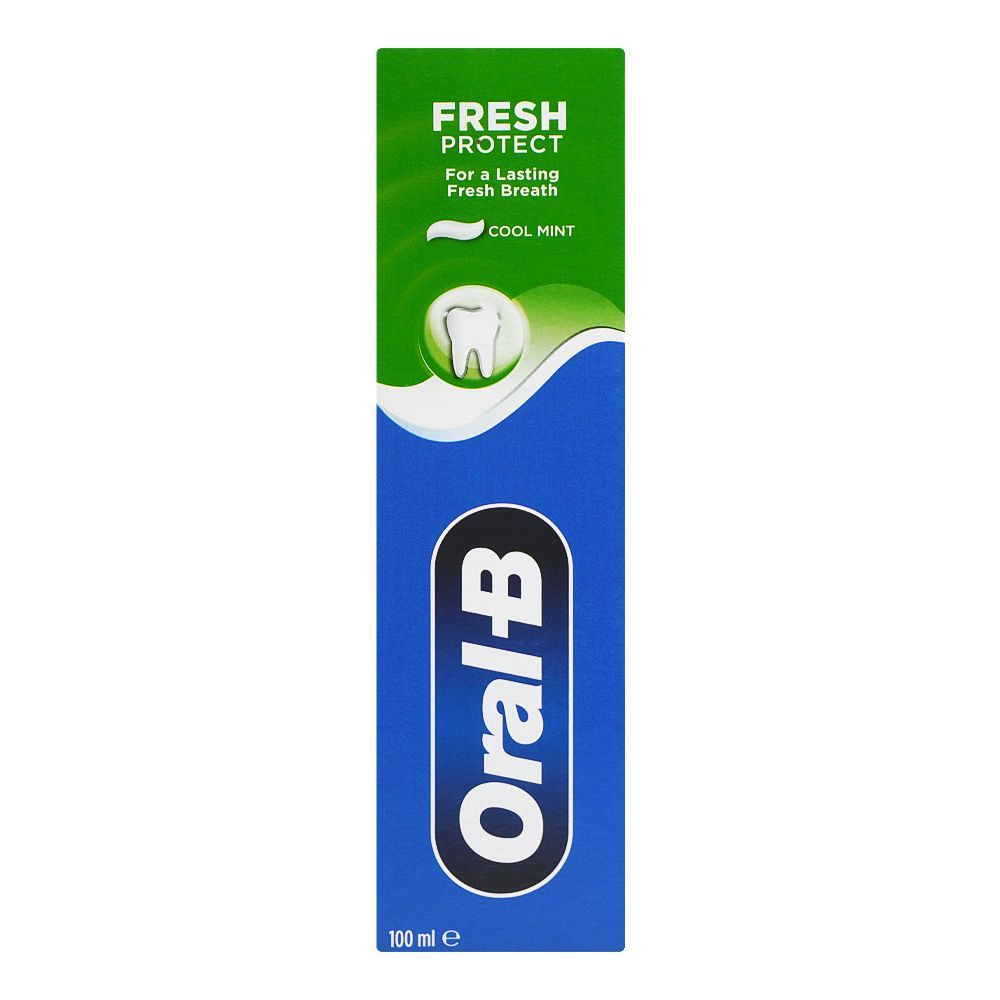 Oral-B Fresh Protect Cool Mint Toothpaste 100ml Cavity Protection & Long-Lasting Fresh Breath