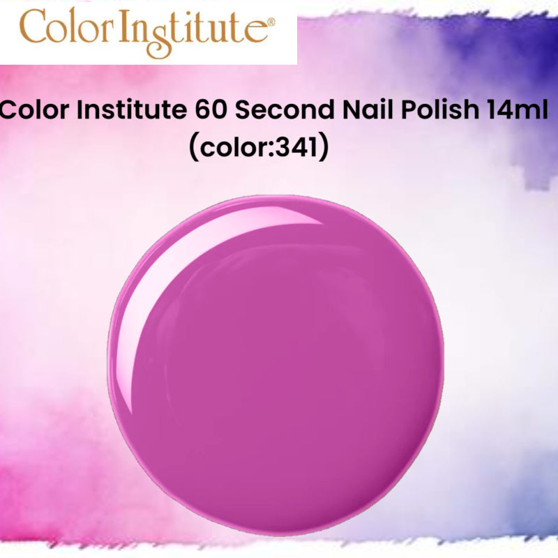 Color Institute 60 Second Nail Polish 14ml (color:341)