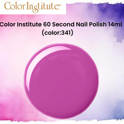 Color Institute 60 Second Nail Polish 14ml (color:341)