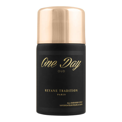 Reyane Tradition Paris One Day Oud Body Spray 250ml Long-Lasting Rich & Exotic Fragrance