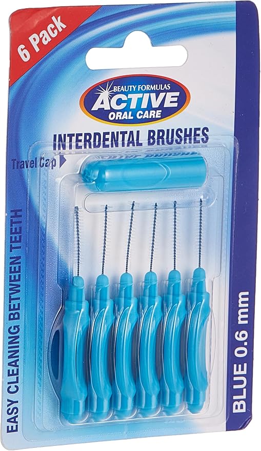 Beauty Formulas BF INTERDENTAL BRUSHES 0.60MM: 6 Pack