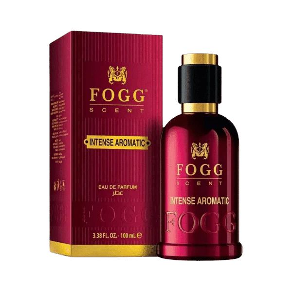 Fogg Scent Intense Aromatic Eau De Parfum 100ml For Men – Long Lasting Premium Fragrance with Fresh Masculine Scent