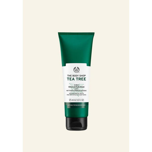 The Body Shop Tea Tree 3-in-1 Wash Scrub Mask
