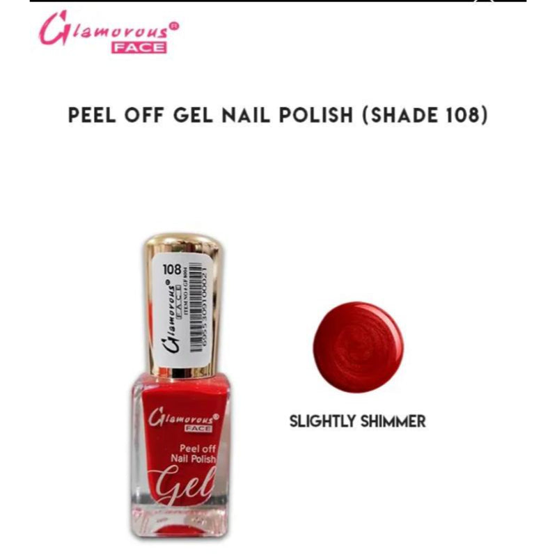 Glamorous Face Gel Peel Off Nail Polish (SHADE 108)