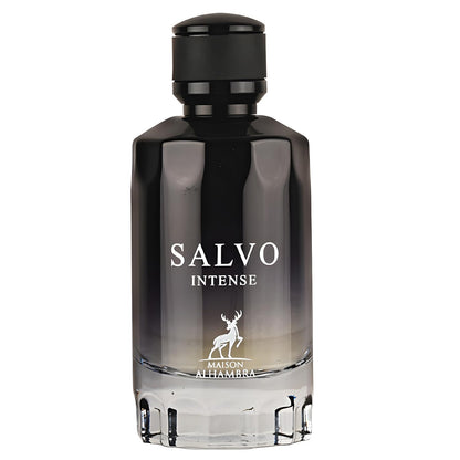 Salvo Intense Eau de Parfum 100ml by Maison Alhambra Long-Lasting Bold Masculine Fragrance