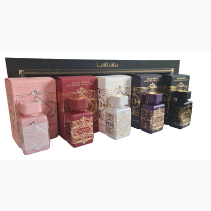 Badee Al Oud Collection by Lattafa EDP 5 x 5ml for Men & Women