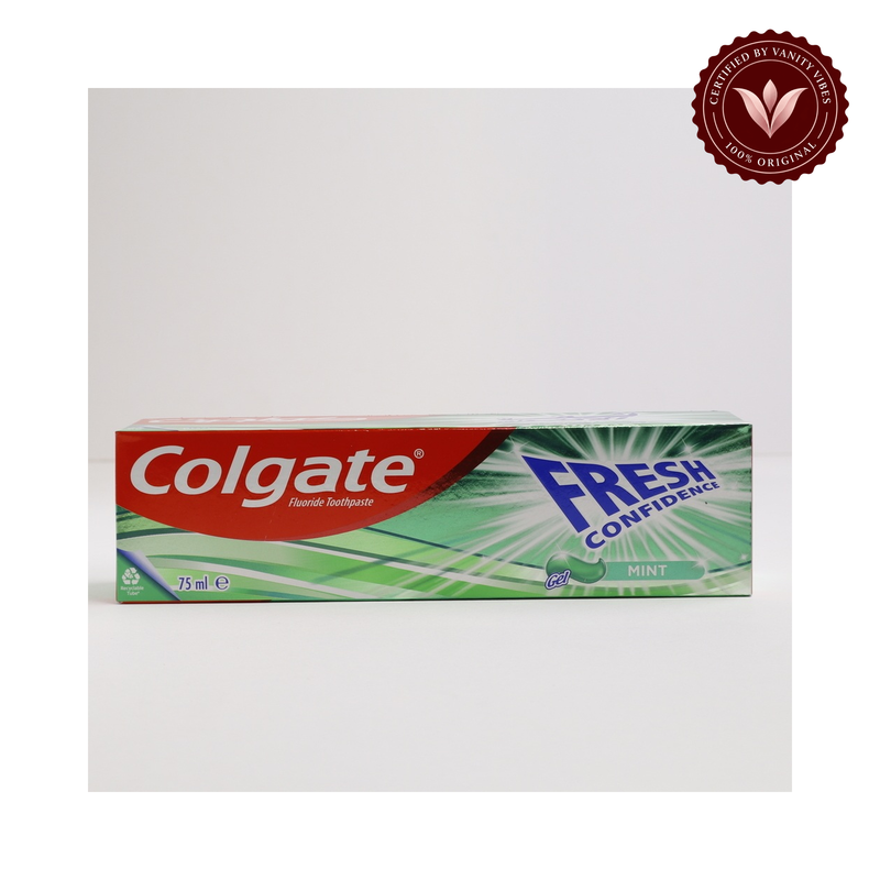 Colgate — Colgate Fresh Confidence Mint Gel Toothpaste 75ml Long-Lasting Fresh Breath & Cavity Protection — image 2