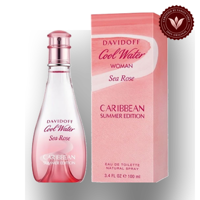 Cool Water SEA Rose Caribbean Summer by DAVIDOOF 100ML Women’s EDP | Pakistan - product view 2