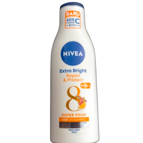 Nivea Extra Bright Repair & Protect 8 Super Food Body Lotion 190ml