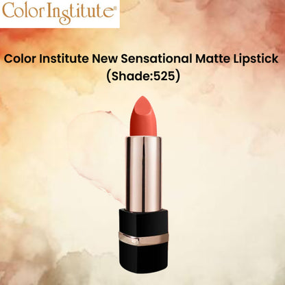 Color Institute New Sensational Matte Lipstick (Shade:525)