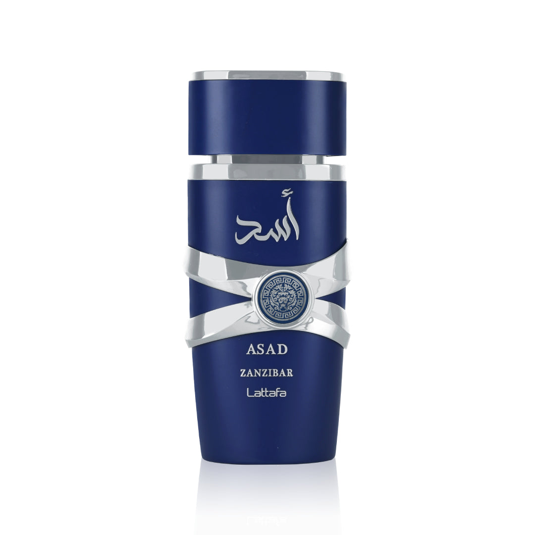 Lattafa Asad Zanzibar Eau de Parfum 100ml - Long Lasting Original Masculine Fragrance for Men (2024 Edition)