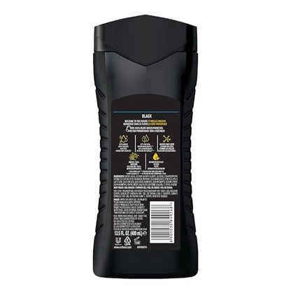 Axe Black 12h Long Lasting Fragrance 3 In 1 Body Wash 400ml