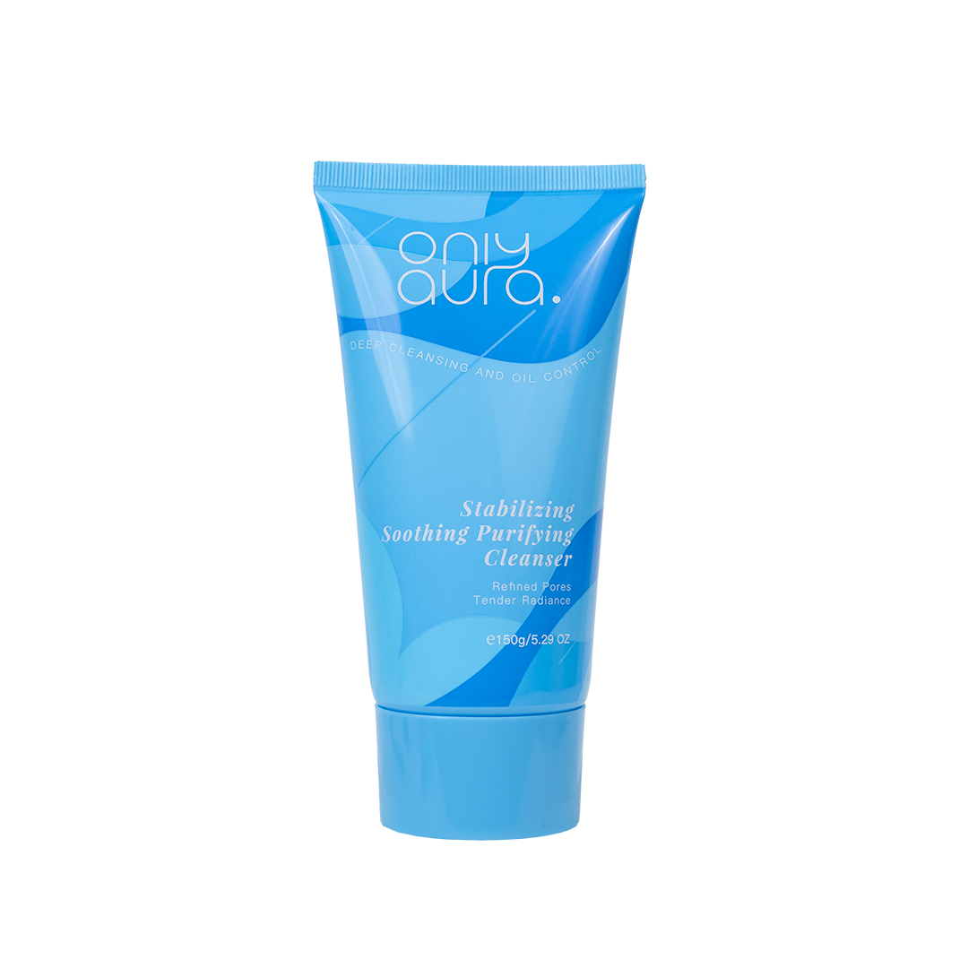 Only Aura Stabilizing Purifying Face Wash 150g – Deep Cleansing Skincare Face Wash for Oil Balance, Pore Purification, Dirt R