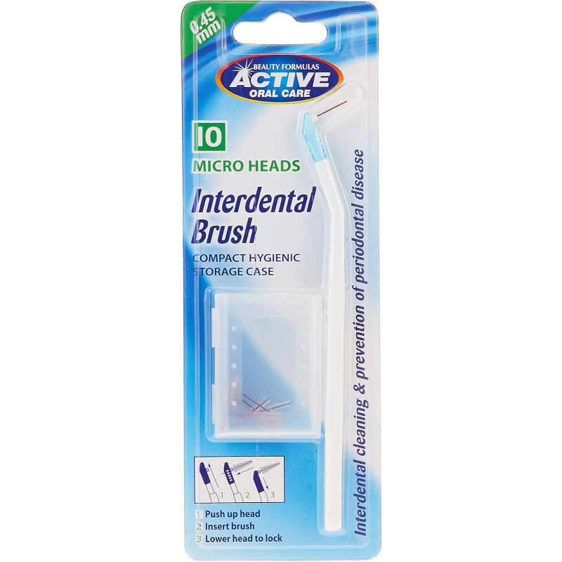 ACTIVE 10'S MICRO HEADS INTERDENTAL BRUSH