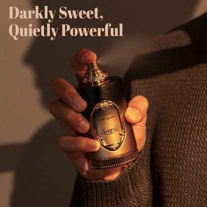 Sapil Ombre Smoky Quartz Eau de Parfum for Men & Women 100ml - Long Lasting Smoky Woody Fragrance Perfume with Warm Amber Not