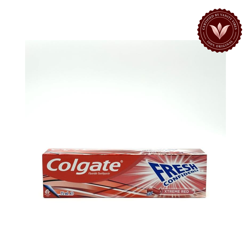 Colgate — Colgate Fresh Confidence Extreme Fresh Red Gel Toothpaste 75ml Long-Lasting Freshness & Cavity Protection — image 1