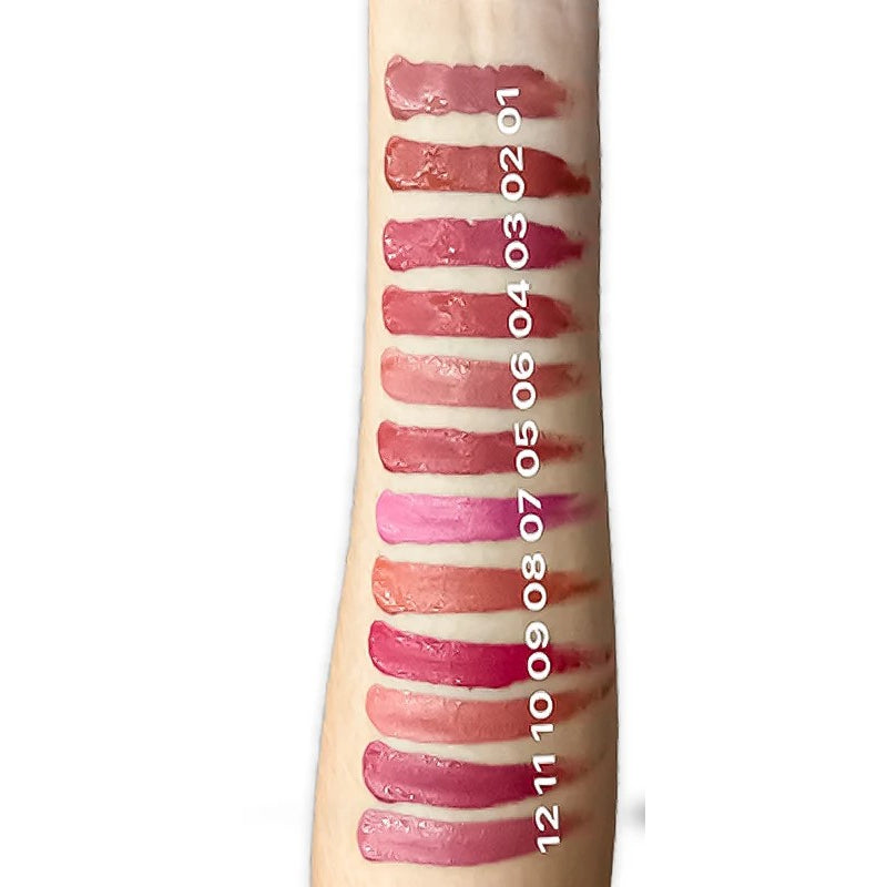 Aqua Color Line 12 Pieces Lip Gloss (Group:A)