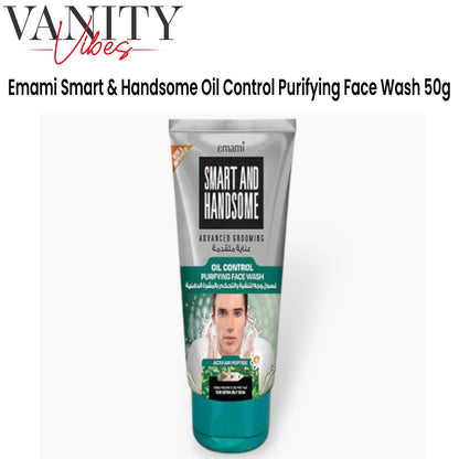 Emami Smart & Handsome Oil Control Purifying Face Wash 50g